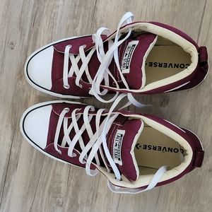 Burgandy Converse